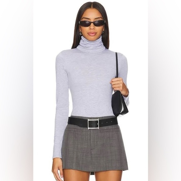 NWT! Lovers and Friends Katie Turtleneck in Heather Grey - Picture 1 of 7